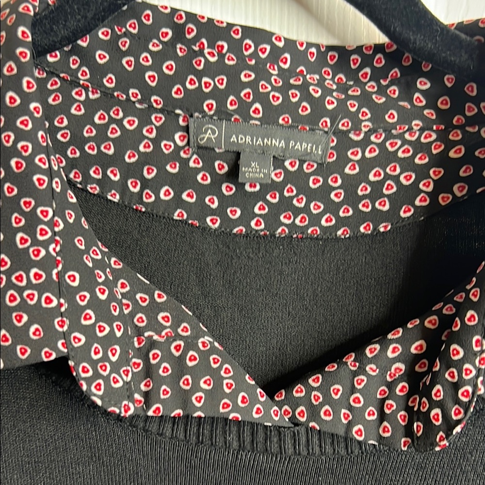 Black Long Sleeve sweater Blouse - Picture 2 of 5